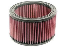 Air Filter Element, High-Flow, Oiled, Cotton Gauze, Red, Round, 5.88 in. Outside Diameter, 4.50 in. Inside Diameter, 3.50 in. Tall, Universal, Each