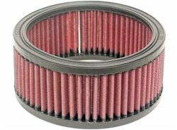 Air Filter Element, High-Flow, Oiled, Cotton Gauze, Red, Round, 6.25 in. Outside Diameter, 5.25 in. Inside Diameter, 2.75 in. Tall, Universal, Each