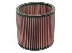 Air Filter Element, High-Flow, Oiled, Cotton Gauze, Red, Round, 6.25 in. Outside Diameter, 5.25 in. Inside Diameter, 6.00 in. Tall, Universal, Each