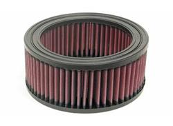 Air Filter Element, High-Flow, Oiled, Cotton Gauze, Red, Round, 7.00 in. Outside Diameter, 5.19 in. Inside Diameter, 3.00 in. Tall, Universal, Each