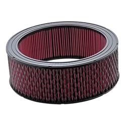 Air Filter Element, XD Series, Oiled, Cotton Gauze, Red, Round, 14.10 in. Outside Diameter, 11.50 in. Inside Diameter, 5.00 in. Tall, Universal, Each