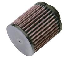 Air Filter Element, Powersports, Oiled, Cotton Gauze, Red, Round, 3.9 in. OD, 1.9 in. Wide, 4.3 in. Tall, for use on Honda®, FourTrax, Foreman, Each