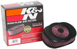 Air Filter Element, X-Stream Airflow, Cotton Gauze, Oiled, Round, 8.63 in. Base, 5.25 in. Top, 2.38 in.Tall, for use on Honda®, 249cc, 449cc, Each