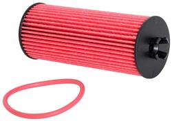 Oil Filter, Performance Gold, Cartridge, 4.94 in. Tall, 2.06 in. Diameter, Rubber Gasket, Chrysler, Dodge, Ford, Jeep, Ram, Volkswagen, 3.6L, Each