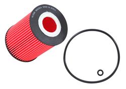 Oil Filter, Performance Gold, Cartridge, 3.63 in. Tall, 2.75 in. OD, Rubber Gasket, Dodge, Freightliner, Jeep, Mercedes-Benz, Ram, 3.0L, 3.6L, Each