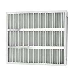 Air Filter Element, Reusable, Washable, HVAC, Synthetic, White, Rectangular, 20 in. Wide, 25 in. Long, 4 in. Thick, 13 MERV Rating, Each