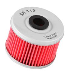 Oil Filter, Powersports, Cartridge, 1.47 in. Tall, 0.47 in. ID, 2.03 in. OD, for use on Honda®, CBF, CRF, SXS, TRX, VT, XL, Each