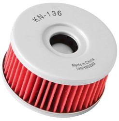 Oil Filter, Powersports, Cartridge, 1.25 in. Tall, 0.63 in. ID, 2.38 in. OD, Beta, SB3, Euro, Jonathan, Suzuki, DR, GN, SP, TU, VL, Models, Each