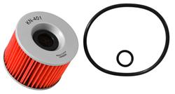 Oil Filter, Powersports, Cartridge, 2.22 in. Tall, 0.75 in. ID, 3 in. OD, for use on Honda®, Benelli, Bimota, Kawasaki, Yamaha, Each