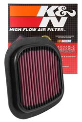 Air Filter Element, X-Stream Airflow, Panel, Cotton Gauze, Oiled, Red, 7.75 in. Lomg, 6.94 in. Wide, 1.44 in. Tall, Husqvarna, KTM, Each