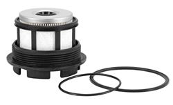 Fuel Filters, In-Line, Cartridge, Cellulose Filter, 4.313 in. Long, 6.563 in. OD, Ford, 7.3L, Diesel, Each