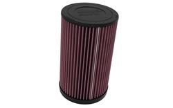 Air Filter Elements, Performance Air Filters, Oiled, Round, Cotton Gauze, Red, Polaris, Each