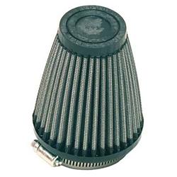 Air Filter Element, Performance, Cotton Gauze, Oiled, Red, Conical, 3.50 in. OD, 2.25 in. ID, 4.00 in. Long, Each