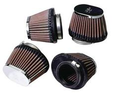 Air Filter Element, Performance, Cotton Gauze, Oiled, 4.0 in. Long, 3.0 in. Wide, 2.8 in. Tall, 4-pc, for use on Honda®, Kawasaki, Suzuki, Yamaha, Set