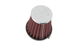 Air Filter Element, Performance, Cotton Gauze, Oiled, Red, Conical, 3.00 in. OD, 1.94 in. ID, 3.00 in. Long, Each