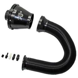 Air Intake, Apollo Cold Air, Plastic Tube, Black, 70mm Flange, Black Case, Cotton Gauze Filter, Oiled, Red, Kit