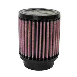 Air Filter Element, Performance, Cotton Gauze, Oiled, Red, Round, 3.50 in. OD, 2.50 in. ID, 4.00 in. Tall, Each