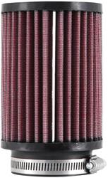 Air Filter Element, Performance, Cotton Gauze, Oiled, Red, Round, 3.50 in. OD, 2.50 in. ID, 5.00 in. Tall, Each