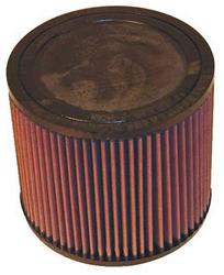 Air Filter Element, Performance, Cotton Gauze, Oiled, Red, Round, 7.00 in. OD, 4.00 in. ID, 6.00 in. Tall, Each