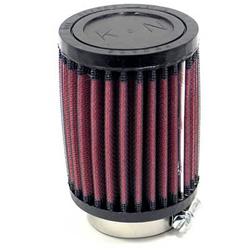 Air Filter Element, Powersports, Conical, Cotton Gauze, Oiled, Red, 3.00 in. OD, 1.88 in. ID, 4.00 in Tall, Each
