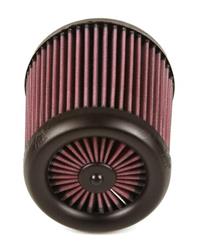 Air Filter Element, X-Stream, Round Tapered, Clamp-On, Cotton Gauze, Oiled, Red, 6.00 in. OD, 2.50 in. ID, 6.50 in. Tall, Filtered Cap, Each