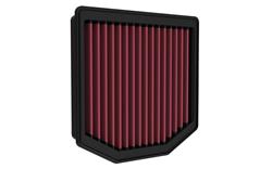 Air Filter Element, High-Flow, Cotton Gauze, Oiled, Panel, 6.56 in. Long, 6.50 in. Wide, 1.44 in. Tall, Triumph, Tiger, 888cc, Each