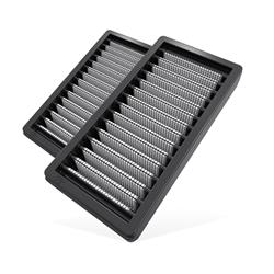 Cabin Air Filter, Washable, Synthetic Material, 5.94 in. Long, 2.94 in. Wide, 0.81 in. Tall, Jeep, Wrangler, 2.8L, 3.6L, Pair