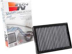 Cabin Air Filter, Washable, Synthetic Material, 8.66 in. Long, 6.22 in. Wide, 1.16 in. Tall, Fiat, 500, Jeep, Compass, Renegade, 1.4L, 2.4L, Each