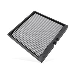 Cabin Air Filter, Washable, Synthetic Element, 9.63 in. Long, 9.31 in. Wide, 1.19 in. Tall, Cadillac, Chevy, GMC, 4.3L, 5.3L, 6.0L, 6.2L, 6.6L, Each