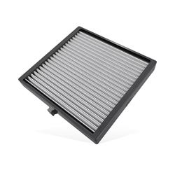 Cabin Air Filter, Washable, Synthetic Element, 8.63 in. Long, 8.13 in. Wide, 1.06 in. Tall, Subaru, Crosstrek, Forester, Impreza, Levorg, WRX, Each