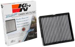 Cabin Air Filter, Washable, Synthetic Element, 8.75 in. Long, 7.16 in. Wide, 1.13 in. Tall, Lexus, for Nissan, 2.0L, 2.5L, 3.5L, 5.0L, Each