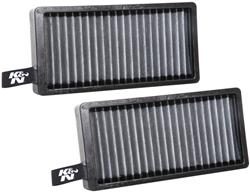 Cabin Air Filter, Washable, Synthetic Element, 9.13 in. Long, 4.44 in. Wide, 1.18 in. Tall, BMW, i3, X1, X2, Mini Cooper, Clubman, Countryman, S, Pair