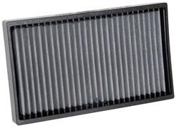 Cabin Air Filter, Washable, Synthetic Element, 10.94 in. Long, 6.50 in. Wide, 1.13 in. Tall, Maserati, Ghibil, Quattroporte, 3.0L, 3.8L, Each