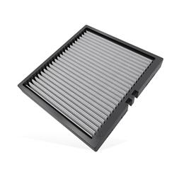 Cabin Air Filter, Washable, Synthetic Element, 10.38 in. Long, 9.56 in. Wide, 1.19 in. Tall, Dodge, Durango, Jeep, Grand Cherokee, Each