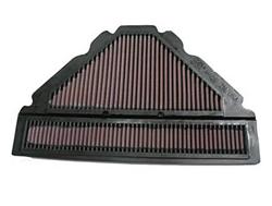 Air Filter Element, High-Flow, Cotton Gauze, Oiled, Panel, 0.688 in. Tall, Yamaha, YZF600R, 600cc, Each