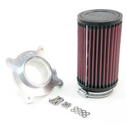 Air Filter Element, Powersports, Cotton Gauze, Oiled, Round, 6.00 in. Tall, Yamaha, Raptor, 686cc, Each