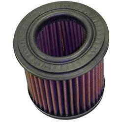 Air Filter Element, Powersports, Cotton Gauze, Oiled, Round, 4.50 in. OD, 2.50 in. ID, 4.88 in. Tall, Yamaha, BT1100, FZ, FZR, TDM850, Each