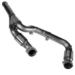 Exhaust, Y-Pipe, Stainless Steel, Chevy, GMC, 5.3L, Includes Race Catalytic Converters, Each