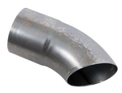 Exhaust Turnouts, Steel, Natural, 3.50 in. Diameter, 6.00 in. Length, Each