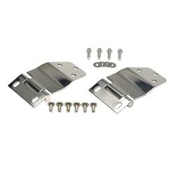 Lift Gate Hinges, Stainless Steel, Polished, Jeep, Kit