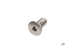 Windshield Hinge Screw, Stainless Steel, Natural, Jeep, CJ, YJ, TJ, Each