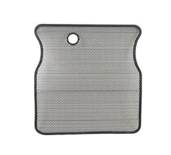 Bug Guard, Grille Bug Shield, Stainless Steel, Black Powdercoated, Jeep, Each