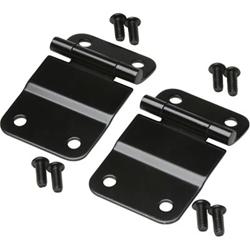 Tailgate Hinges, Stainless Steel, Black, Jeep, Pair