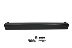 Bumper, Rear, Stainless Steel, Black Powdercoated, 50 in. wide, Jeep, TJ, Each