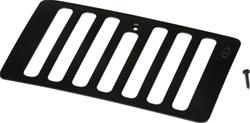 Hood Vent, Bolt-on, Stainless Steel, Black Powdercoated, Jeep, Each