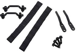 Door Limiting Straps,Black Stainless