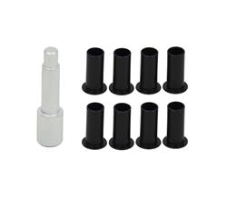 Liners, Door Hinge, Plastic, Black, Jeep, Four Door, Kit