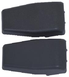 Liftgate Hinge Covers, ABS Plastic, Black, Jeep, Pair