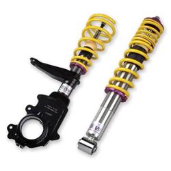 Coilover Springs/Struts, Variant 1, Natural, Purple, Yellow, Front and Rear, Audi, A3, Kit