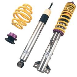 Coilover Springs/Struts, Variant 1, Natural, Purple, Yellow, Front and Rear, BMW, Passenger Car, L4/L6, Kit